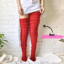 Lade das Bild in den Galerie-Viewer, Kuschelige Overknee Socken