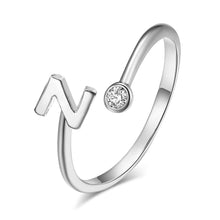 Lade das Bild in den Galerie-Viewer, Letter Ring 925 Silber
